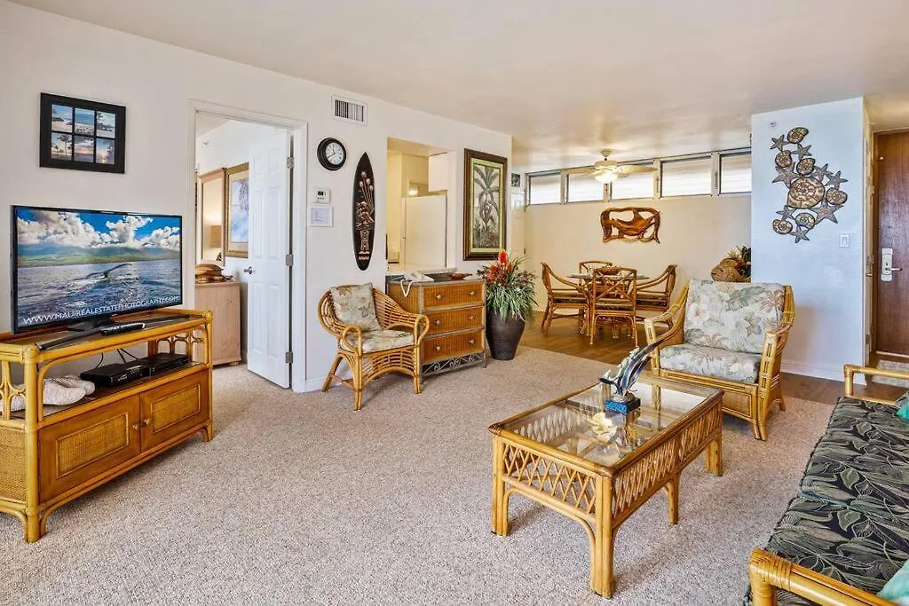 Royal Kahana 714- Updated Ocean View Hawaiiana Style 1 Bedroom Appartement