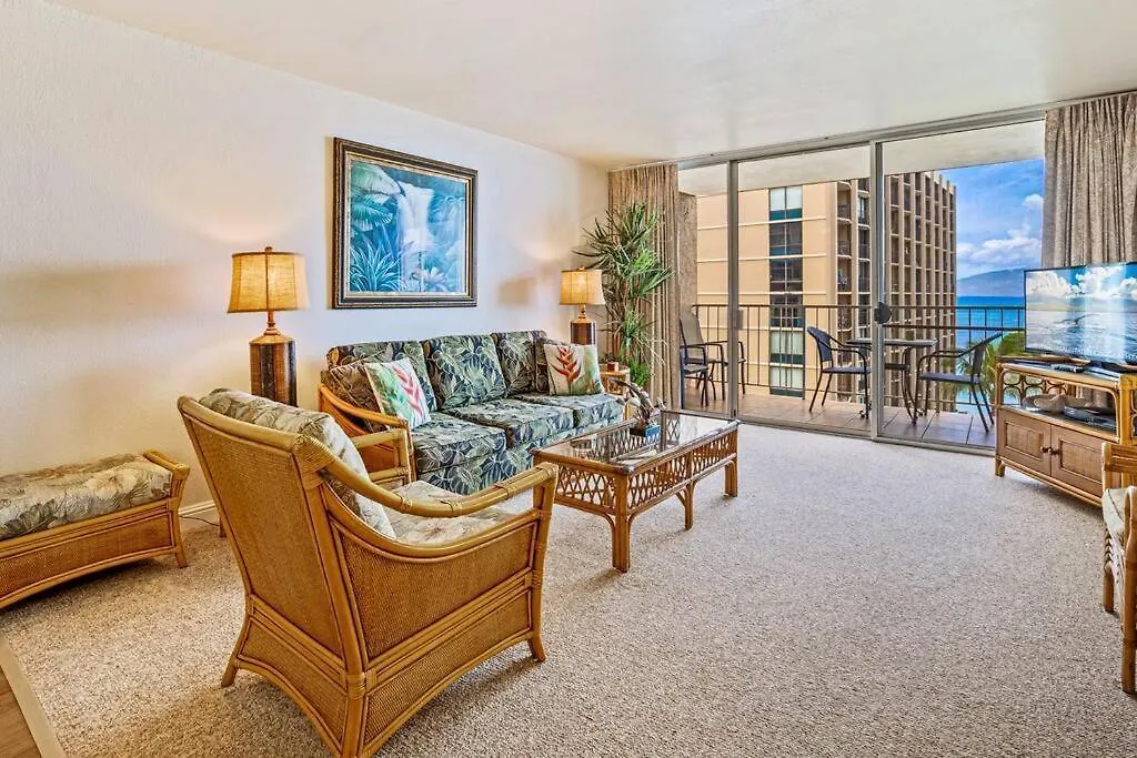 Appartement Royal Kahana 714- Updated Ocean View Hawaiiana Style 1 Bedroom